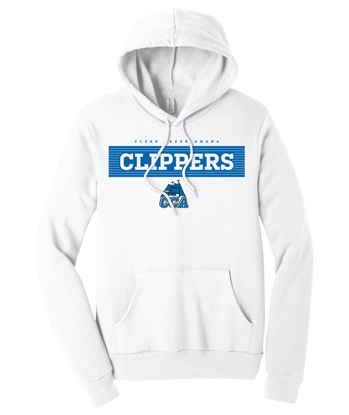 Clippers Stripe Softstyle Hoodie – CCA Letterman Locker