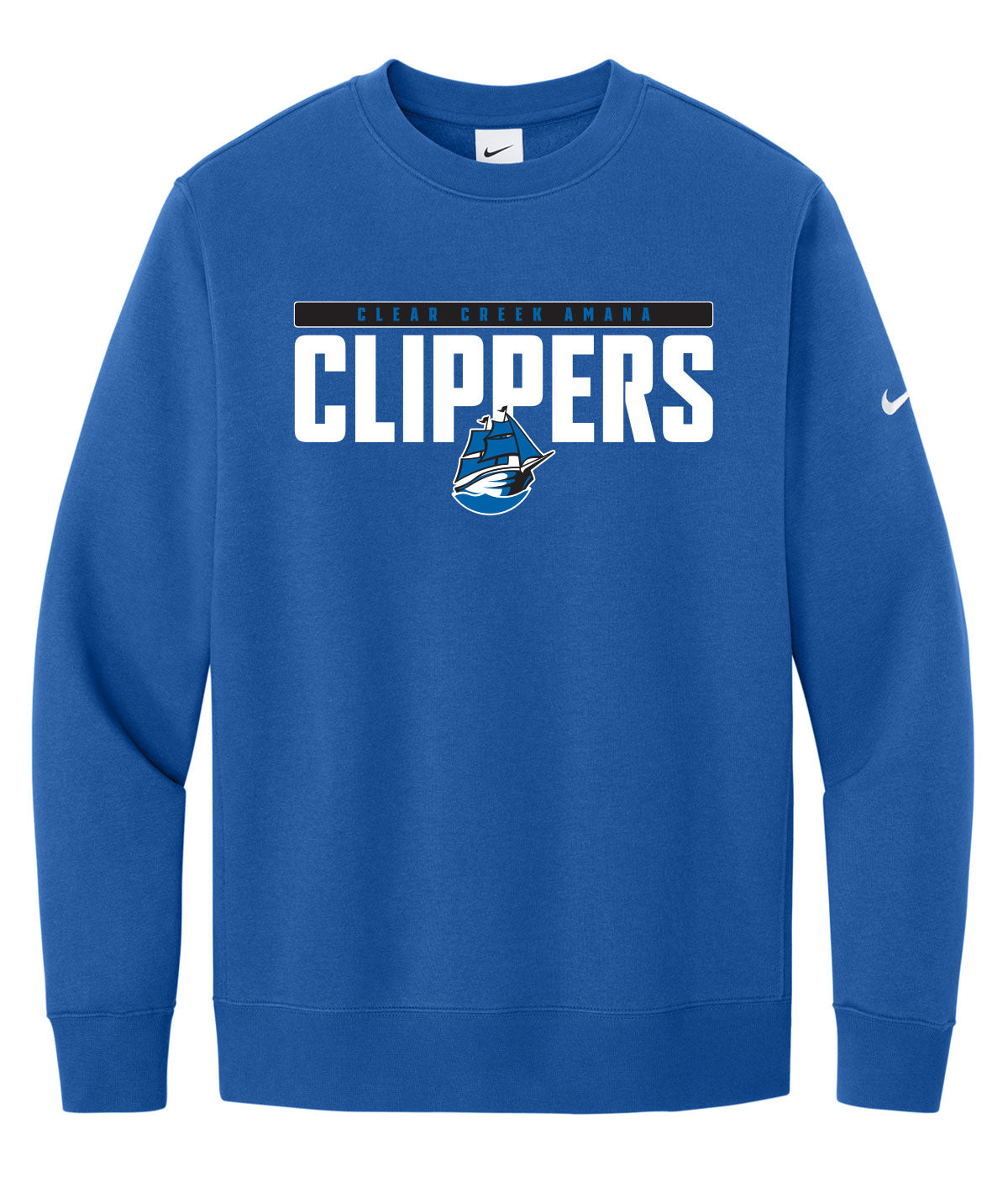 Clippers Customizable Nike Crewneck