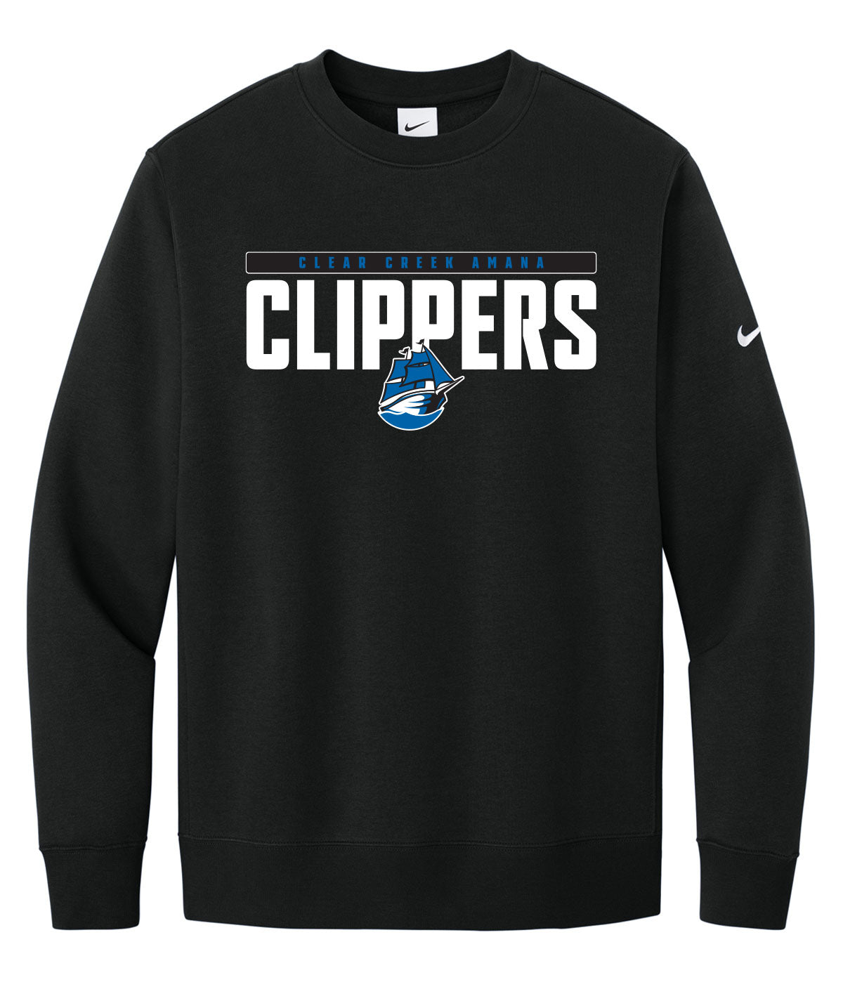 Clippers Customizable Nike Crewneck