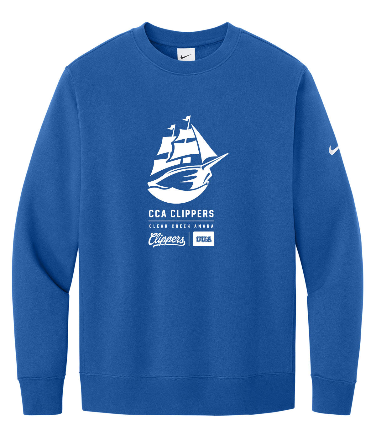 Clippers Customizable Nike Crewneck