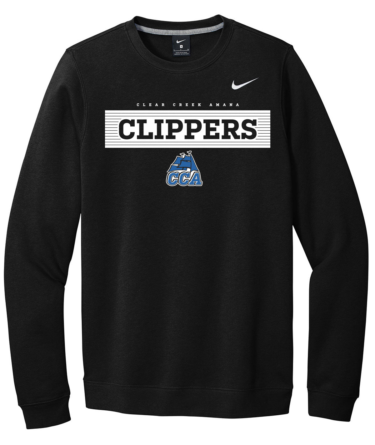 スウェット・トレーナー [[XLARGE x New Era x NBA]Clippers Logo Crewneck Sweat Official LA Clippers New Era Hoodies, New Era Clippers