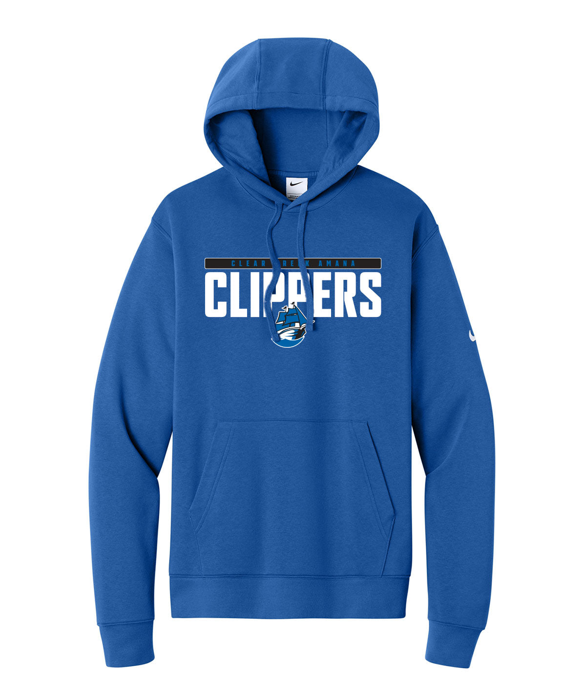 Clippers Customizable Nike Fleece Hoodie