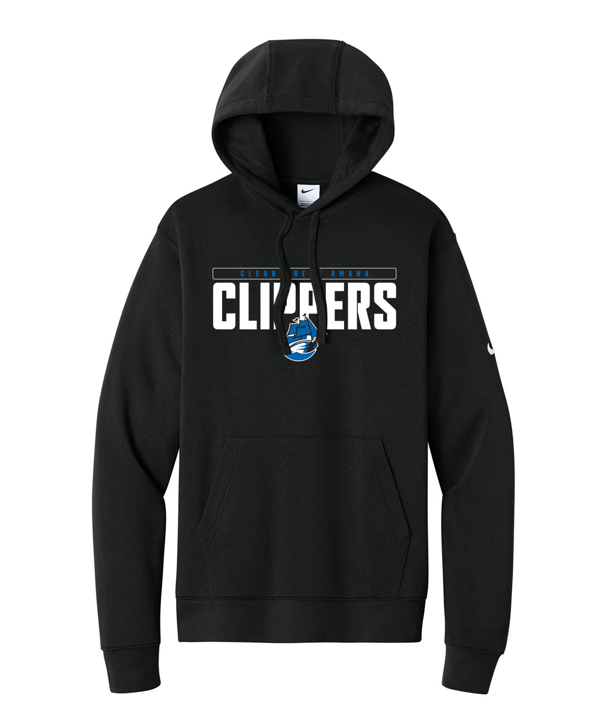 Clippers Customizable Nike Fleece Hoodie