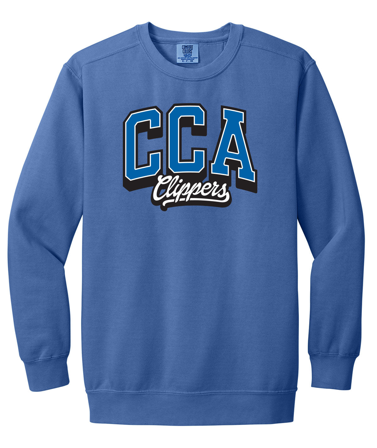 Clippers Customizable Comfort Color Crewneck Sweatshirt