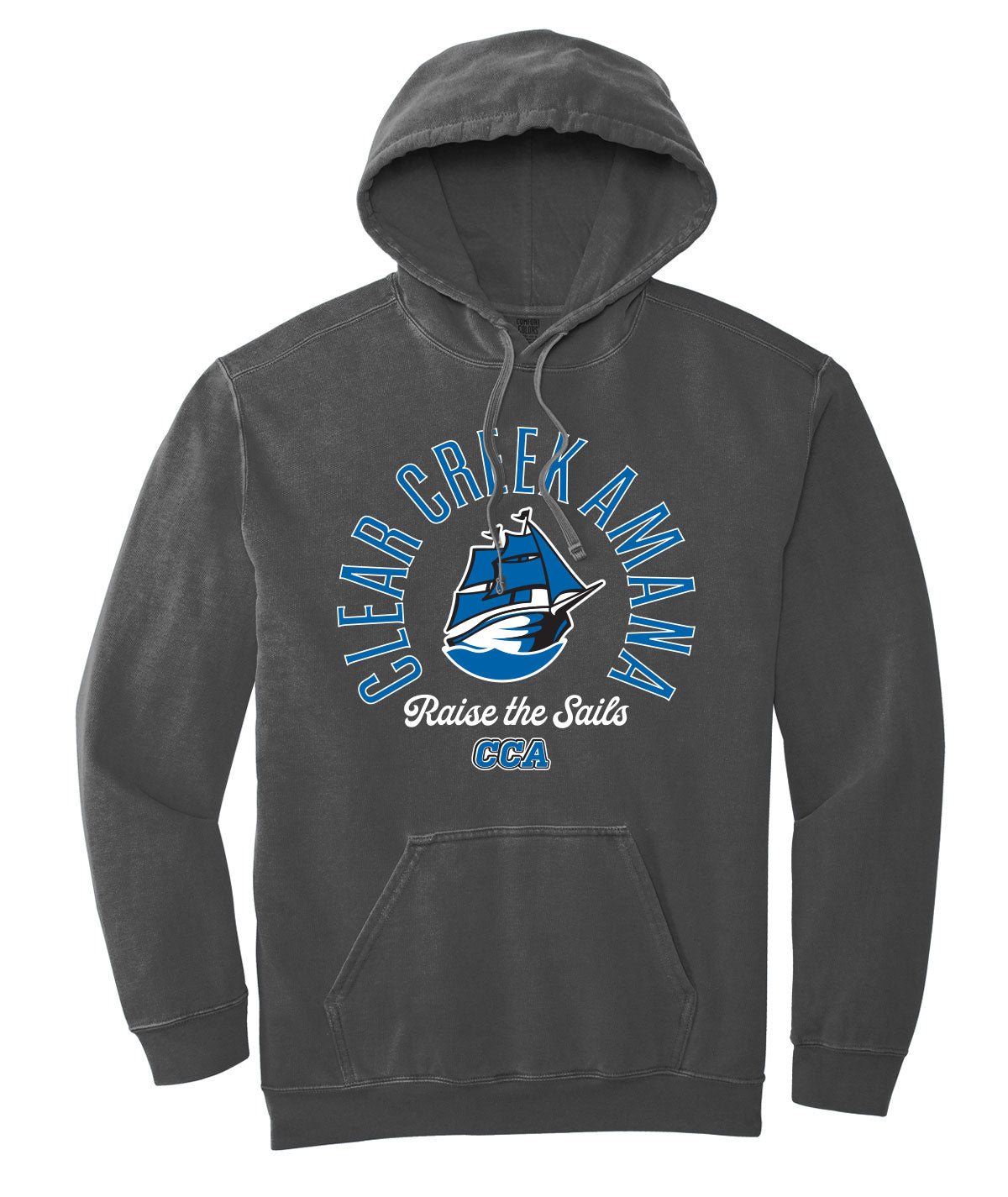 Clippers Customizable Comfort Color Hooded Sweatshirt