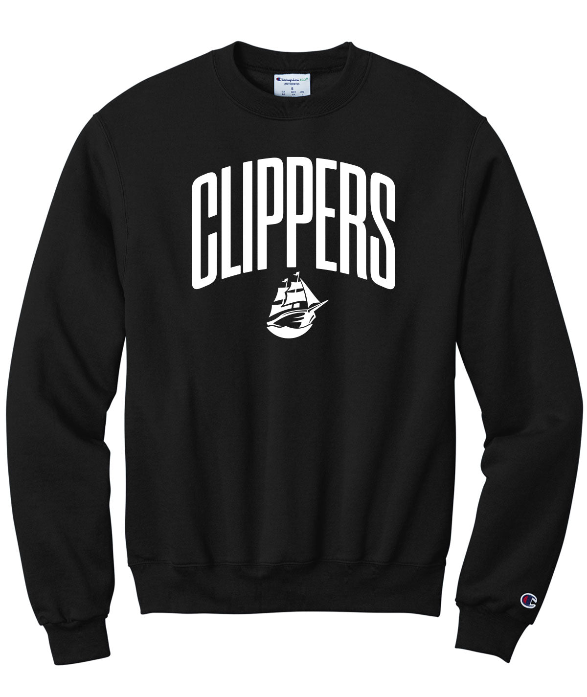 Clippers Collegiate Arch Champion Crewneck Sweatshirt