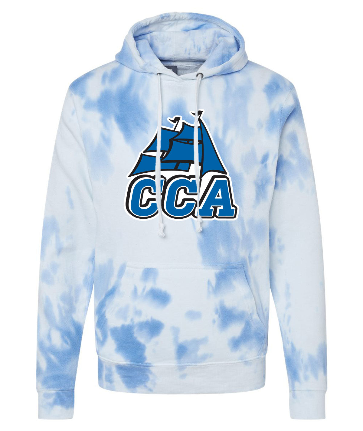 CCA Clippers Graffiti Tie-Dye Hoodie