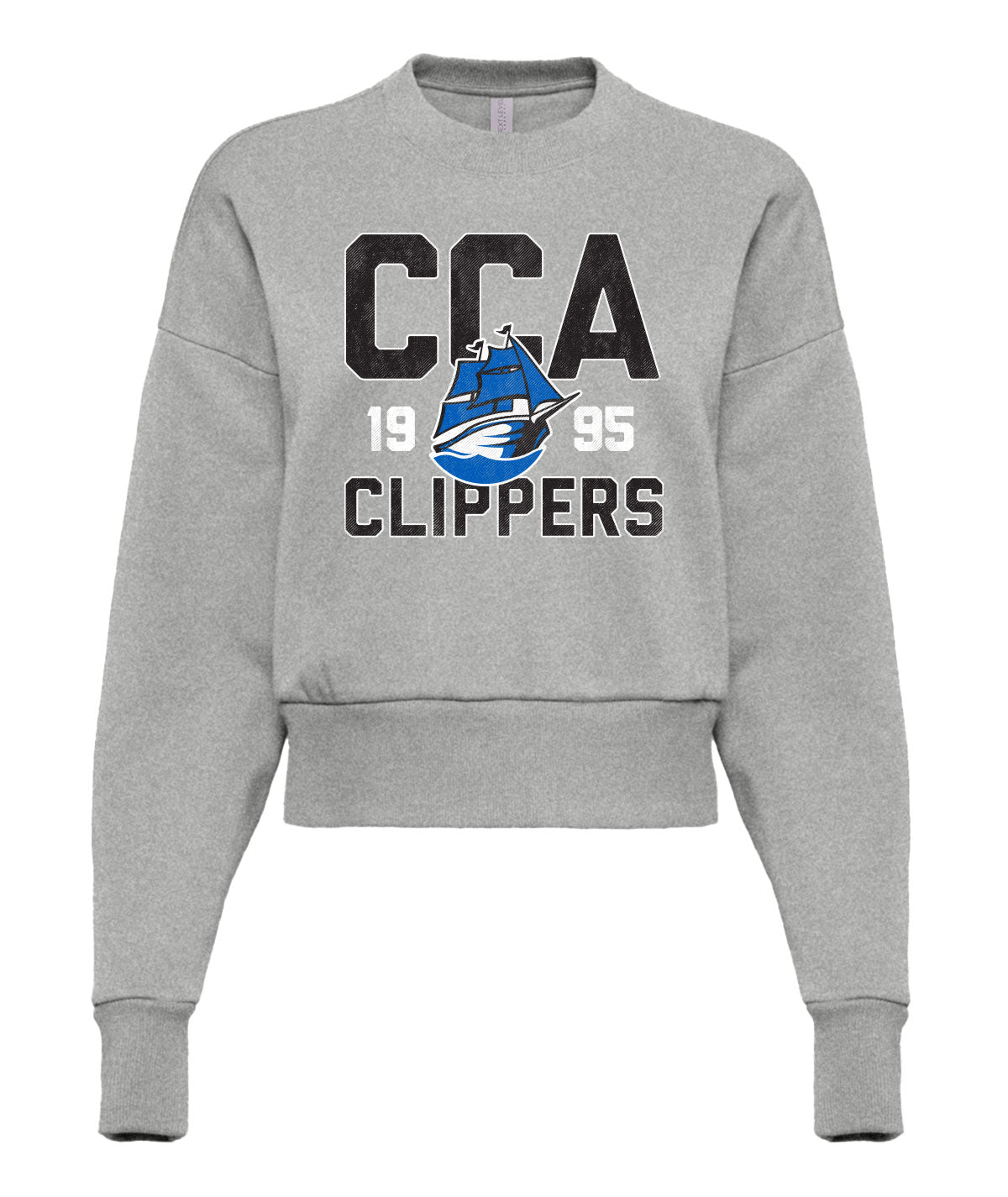 CCA Vintage 1995 Ladies Varsity Crew Fleece