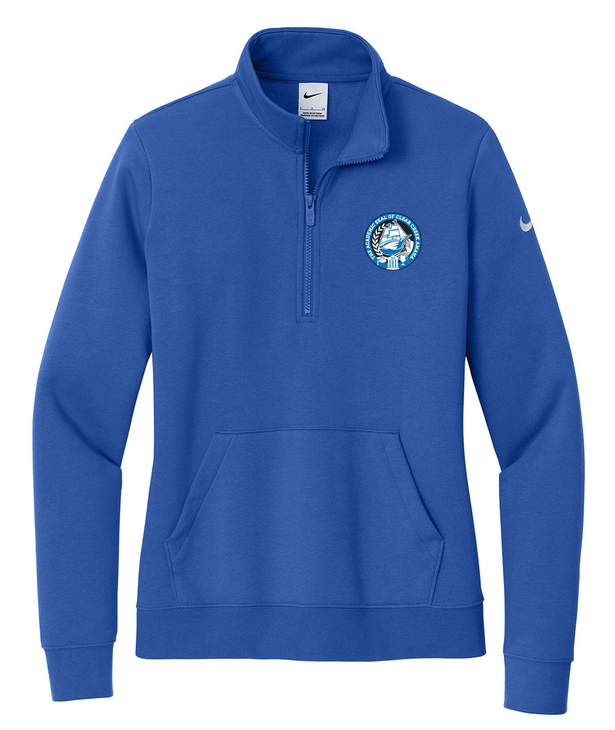 District Womens Nike 1/2 Zip Fleece