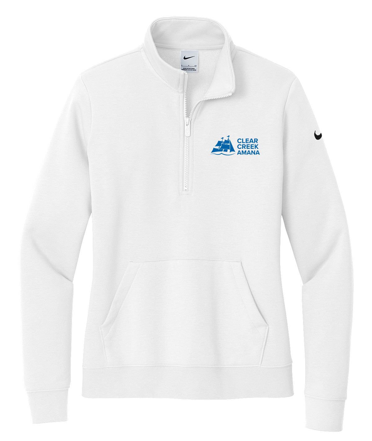 District Womens Nike 1/2 Zip Fleece